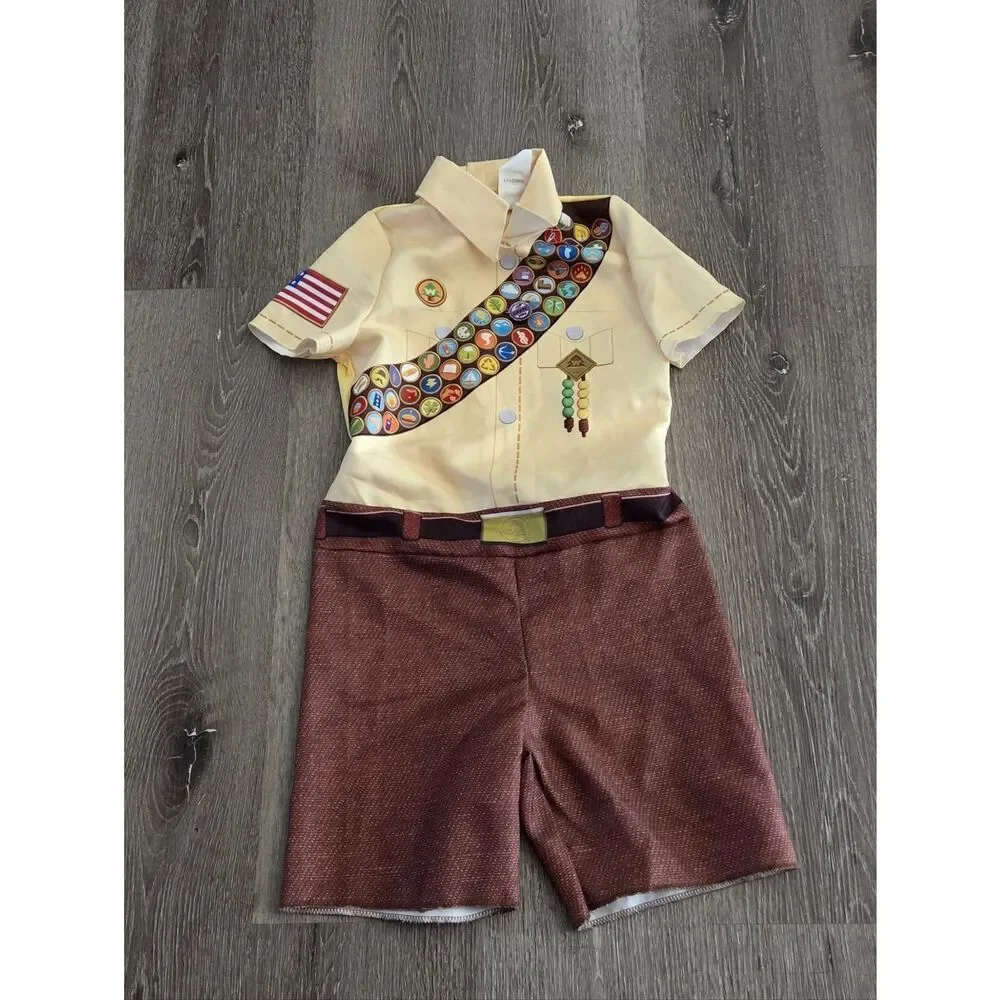 Disguise Russell from Up Costume, Disney Pixar Movie Character Outfit M (7-8)
